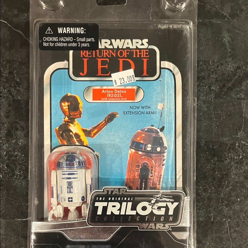 Hasbro Star Wars R2-D2 Figure with Blue and White Design